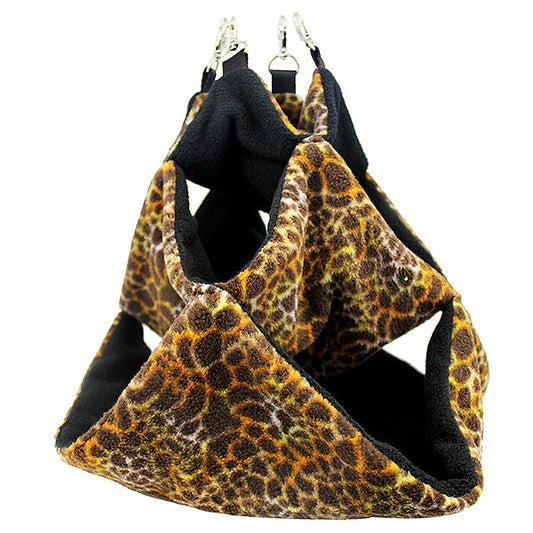 Hangouts Hanging 3-Tiered Tower Hammock Small Animal Habitat Enrichment