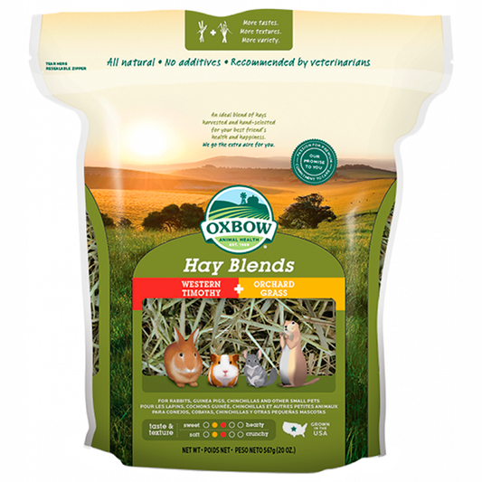 Hay Blends Western Timothy & Orchard Hay Small Animal Food