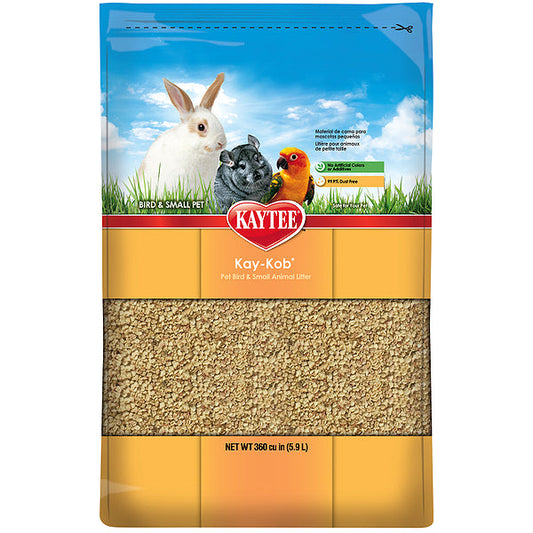 Kay-Kob Corn Corn Cob Bedding Substrate / Litter for Small Animals & Birds